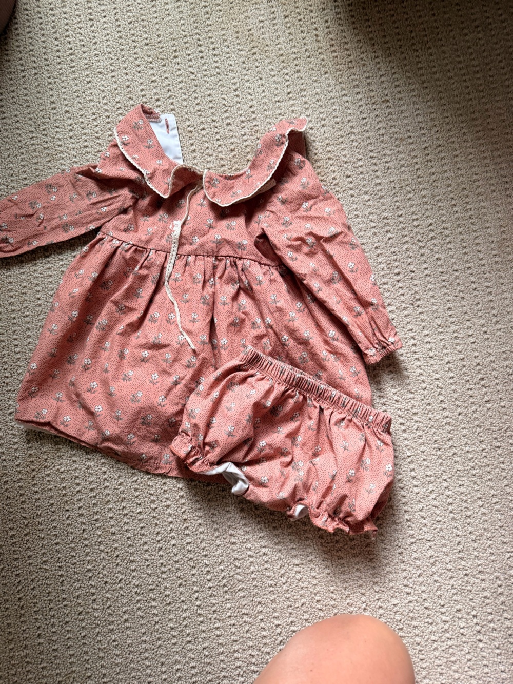 Mebie Baby dress with bloomers
